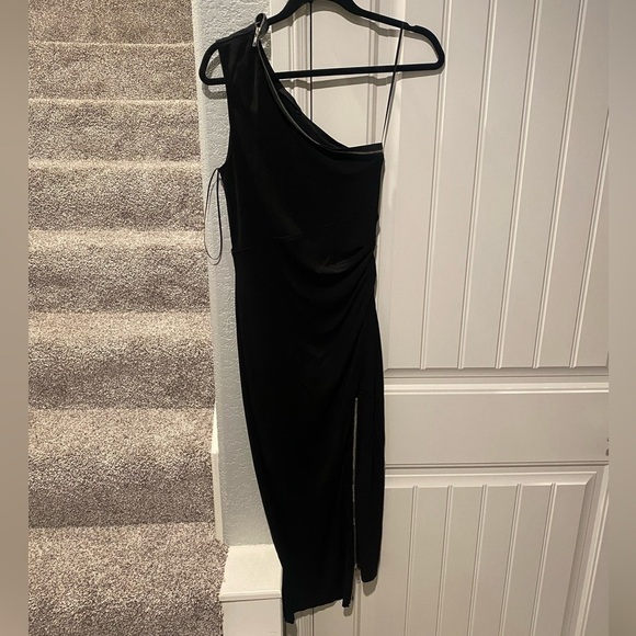 Stunning Helmut Lang Asymmetric Zip Dress - Picture 5 of 10